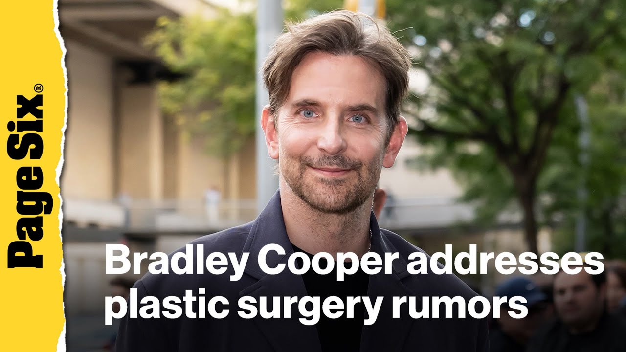 Bradley Cooper finally addresses plastic surgery rumors