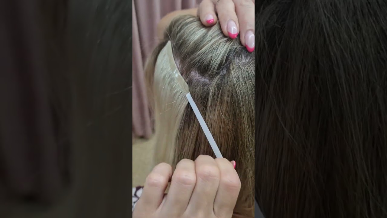 Jak sama  zakładam bio taśmy 💋 szybka instrukcja. www.clipinwlosy.pl