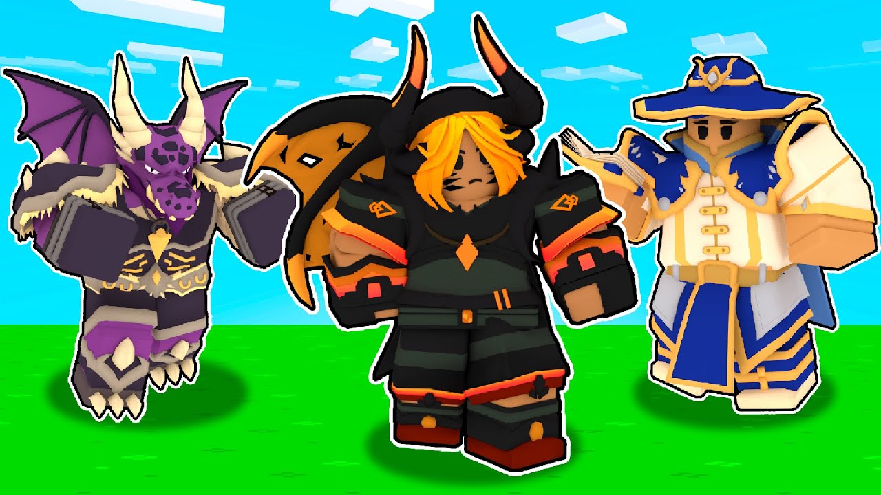Итак, я использовал все комплекты 6-го СЕЗОНА в Roblox Bedwars.