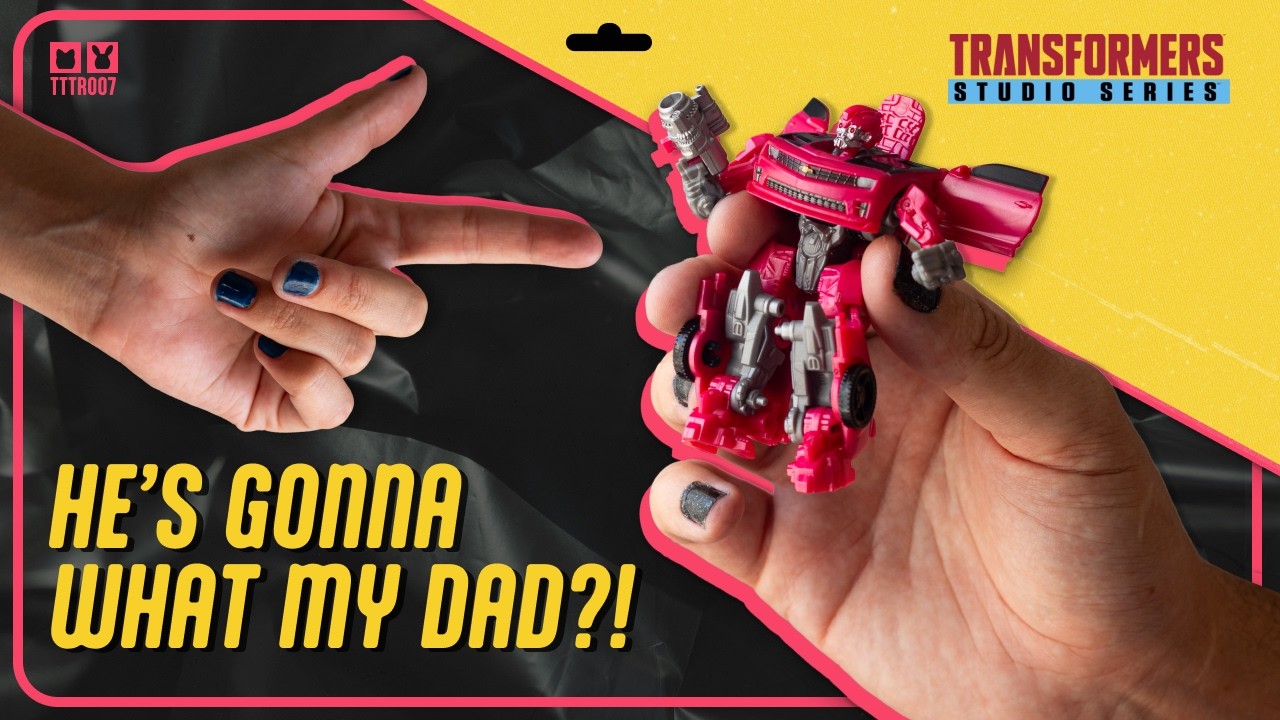 I show my girlfriend my tiny, pink Bumblebee | #Transformers Studio Series DOTM Laserbeak