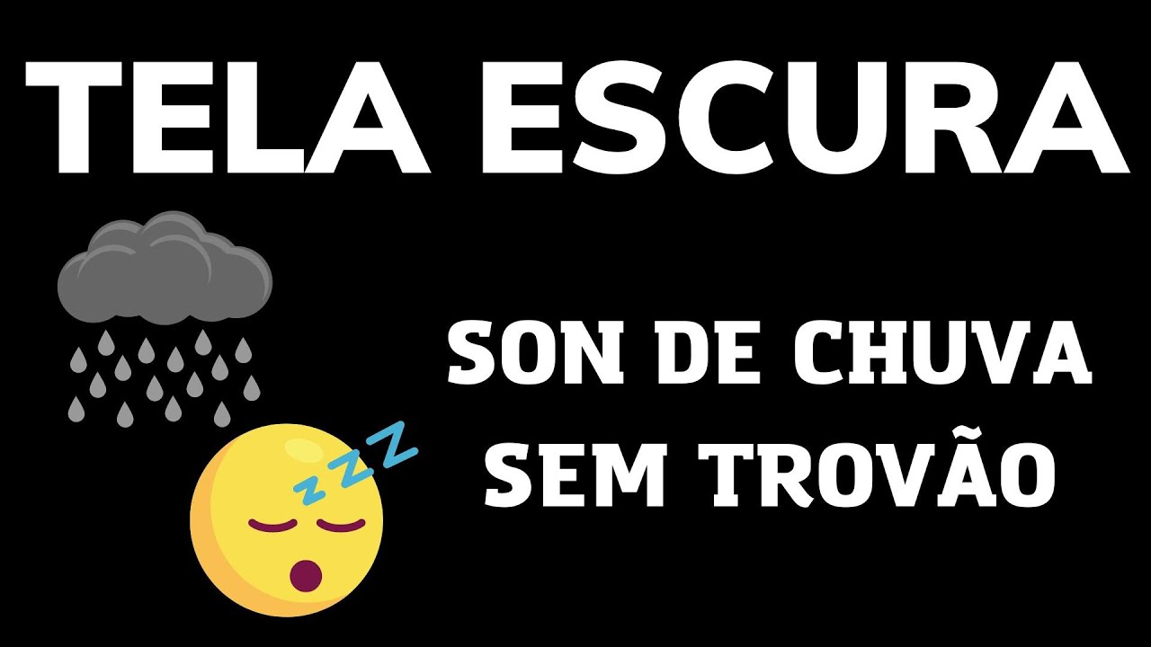 Som de Chuva para Dormir e Relaxar, Chuva Forte para DORMIR INSTANTANEAMENTE