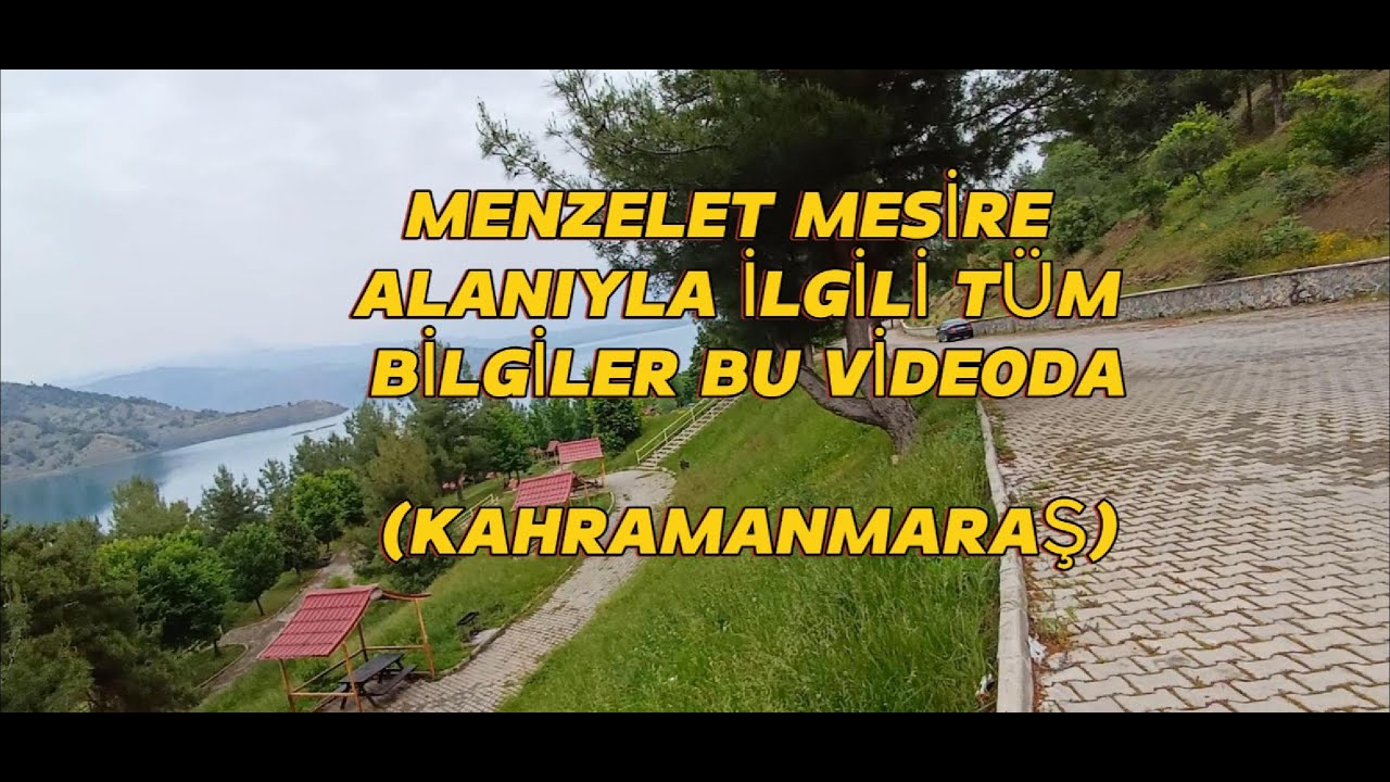 MENZELET MESİRE ALANI KAHRAMANMARAŞ #gezi #gezilecekyerler
