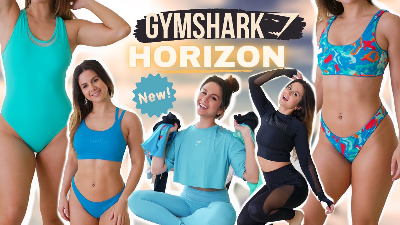 GYMSHARK HORIZON HAUL TRY ON REVIEW!  GYMSHARK HORIZON SWIMWEAR NEW RELEASES TRY ON HAUL REVIEW 2020