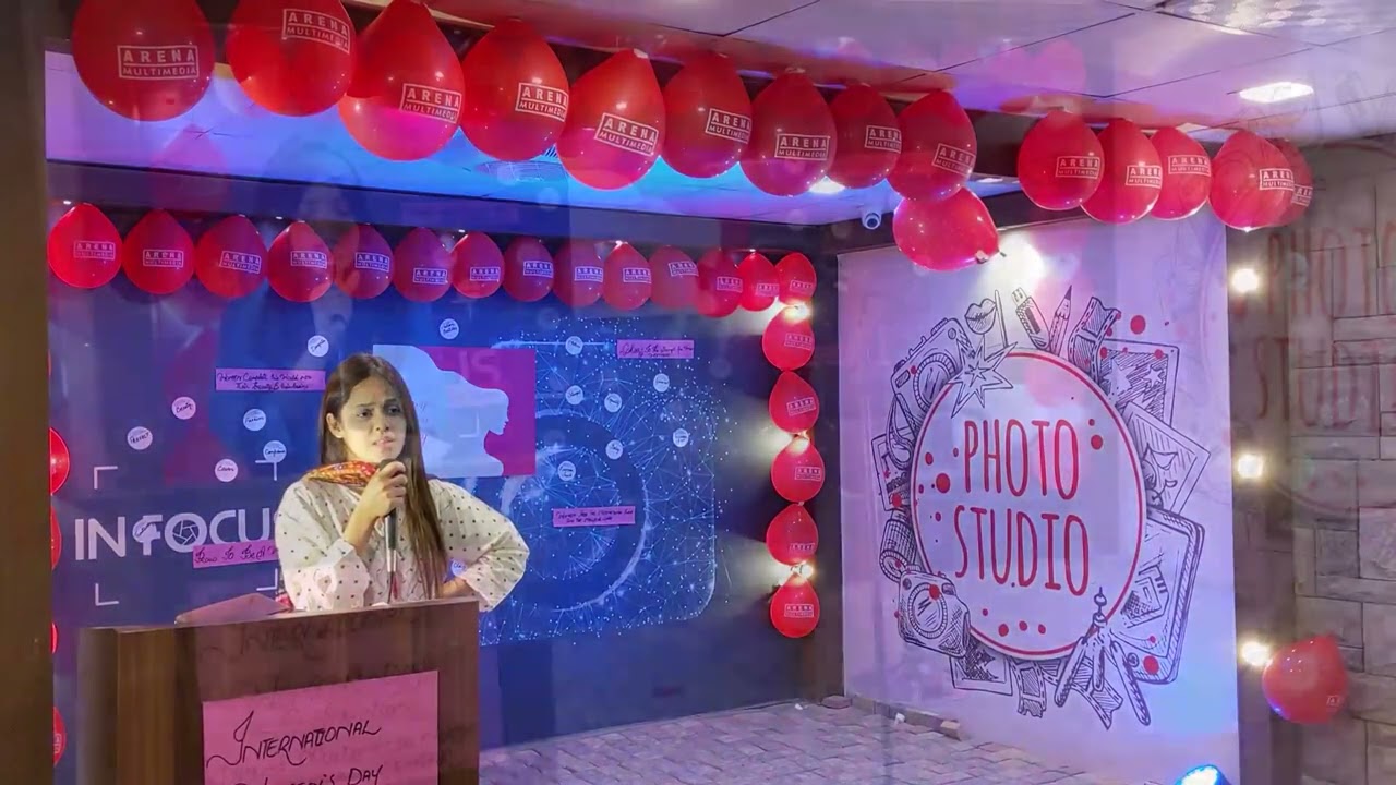 International Women's Day Celebration  at Arena Multimedia North Nazimabad center