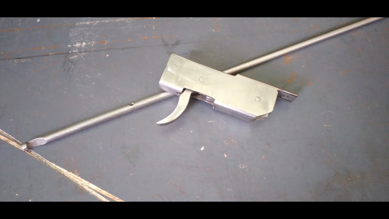 How to make speargun trigger mechanism in different way