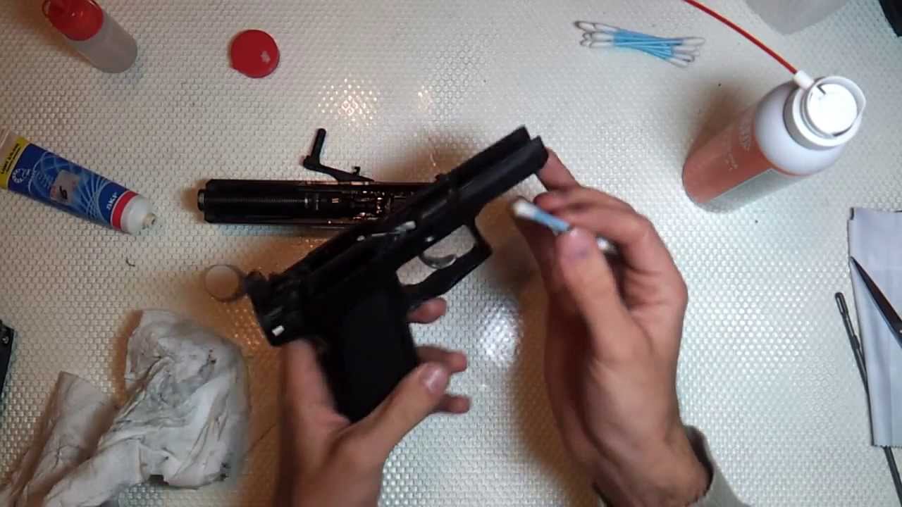 USP COMPACT ASG KWA UMAREX- Mantenimiento Básico