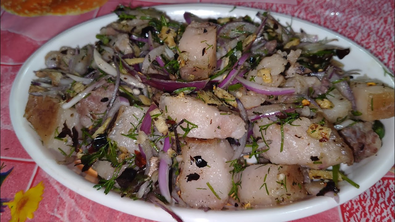 How To Make Tripuri Style Pork Chutney|Wahan Mosdeng|Tiprasa Pork Recipe