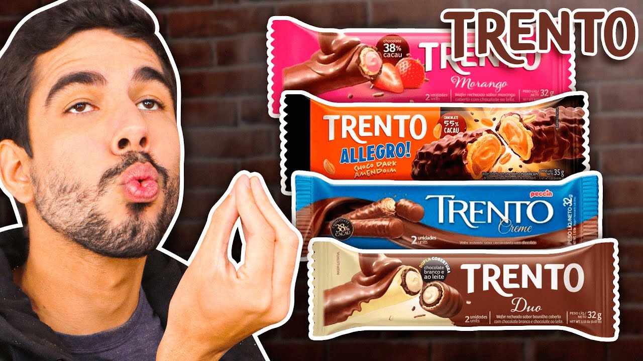 Provamos Todos os Sabores do Chocolate Trento