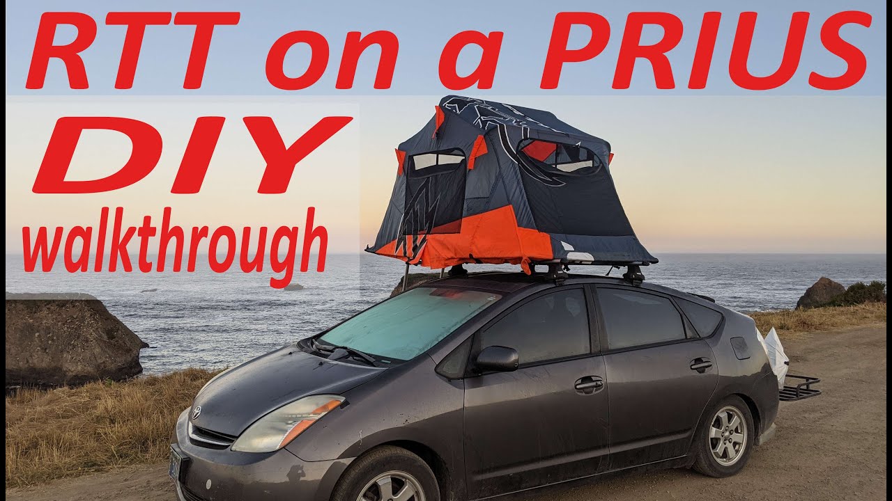 DIY Prius Rooftop Tent Build and Walkthrough