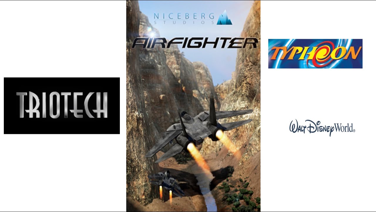 Airfighter - Typhoon - Triotech - Walt Disney World Resort 🛩