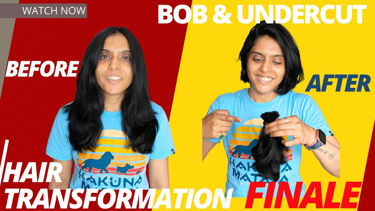 ✨ CHIN LENGTH BOB FINALE! Undercut styled + Before & After reveal 🔥 Part 3 is HERE