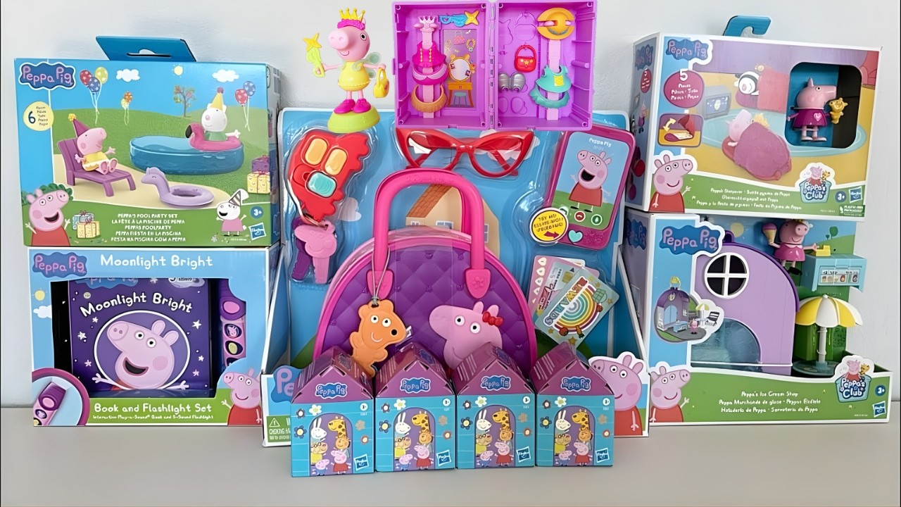 Peppa Pig Toy Collection | 17 Minutes Satisfying ASMR Unboxing
