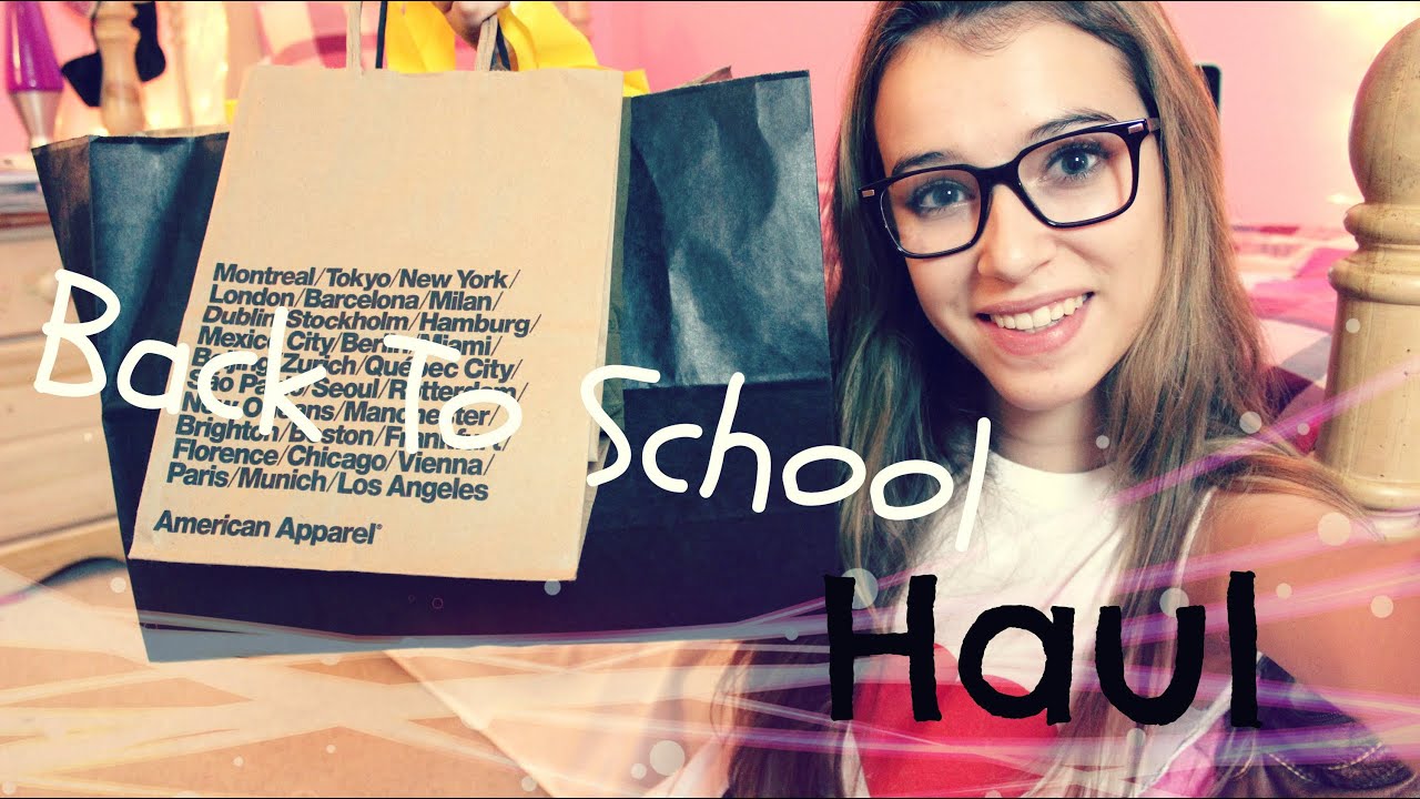 Back To School Haul 2013: Forever21, Brandy, American Apparel and More!
