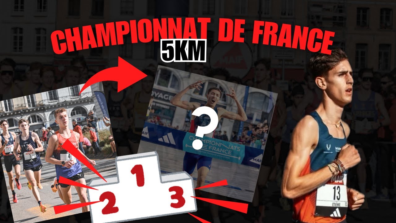Championnat de France 5 km route à Saint-Omer🇫🇷