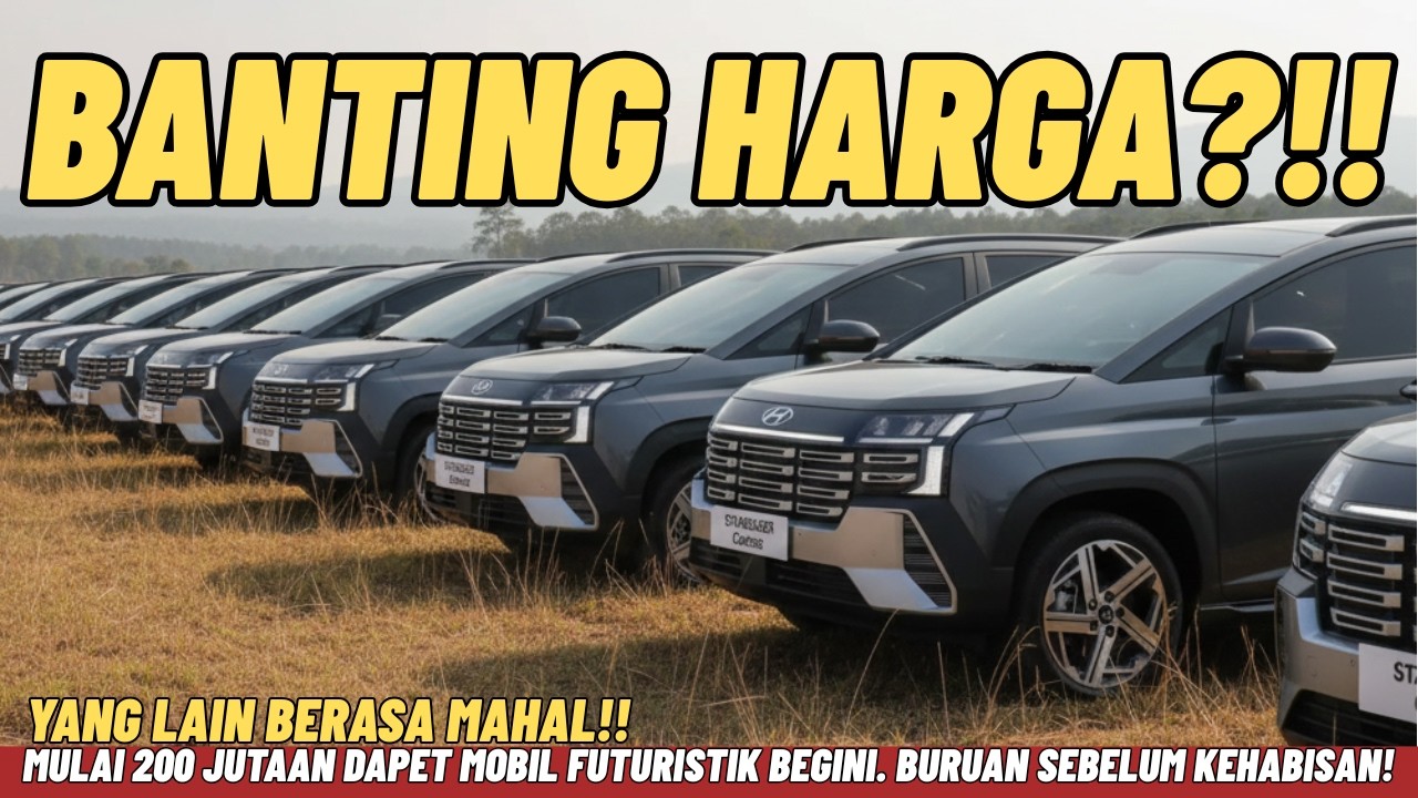 BANTING HARGA! HYUNDAI TERLALU NEKAD STARGAZER CARTENZ DIJUAL SEMURAH INI! BURUAN SIKAAT!!
