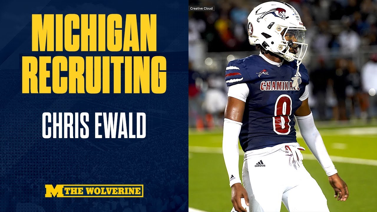 Michigan commit LOCKS it down!!!!| Chris Ewald | Michigan Football I Wolverines