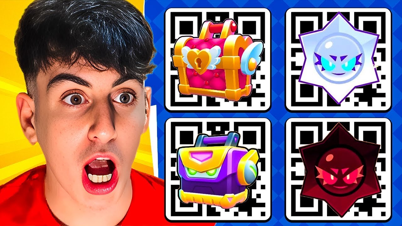 CORRE! CODIGOS de BRAWLENTINE GRATIS para TODOS en Brawl Stars! Free Code QR