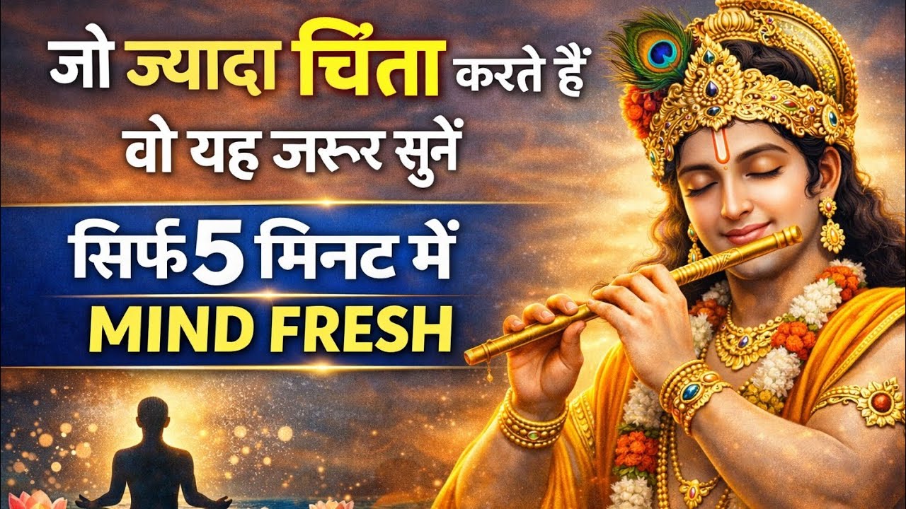 मन बहुत दुखी है?|| यह 5 मिनट सुन लो सब शांत हो जाएगा ||#bhagavadgita #mindfresh #motivation     