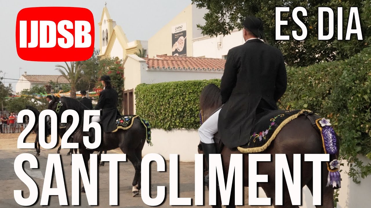 Es Dia de Sant Climent 2025 🟡 Sant Climent (Maó)🐴 Festes de Menorca