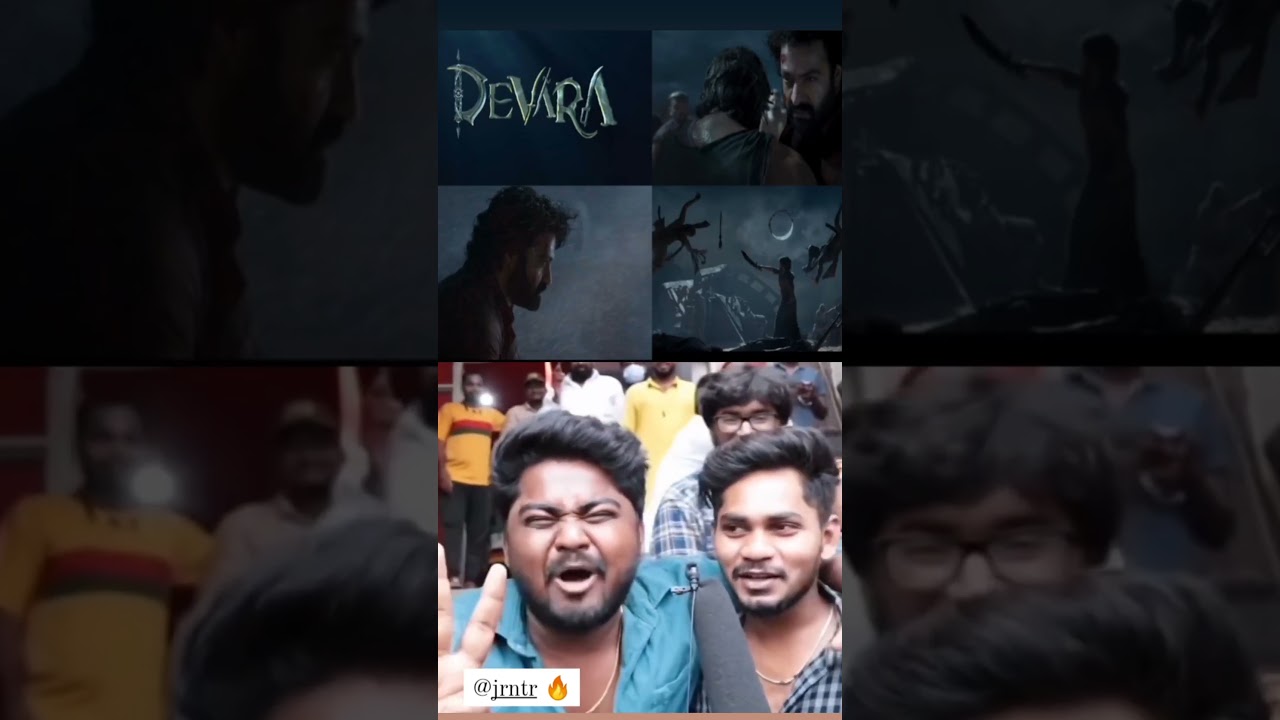DEVARA glimpse🔥 BGM by Ani👌 especially moon scene 💥#ntr #devara #koratalasiva #anirudh #jhanvikapoor