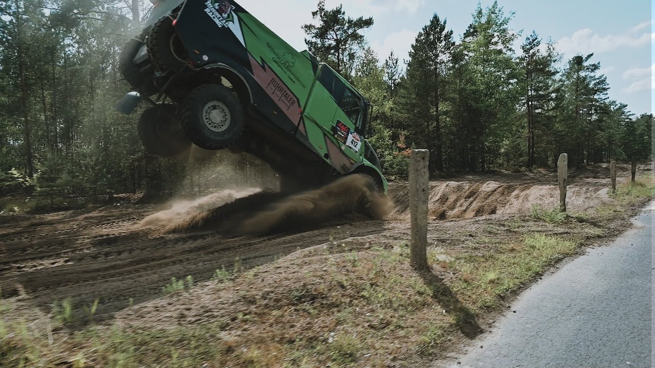 TRUCK CRASH FROM BRESLAU RALLYE 2022 | EXTREME RALLY | TRUCK OFFROAD | ACTION MONSTER TRUCK