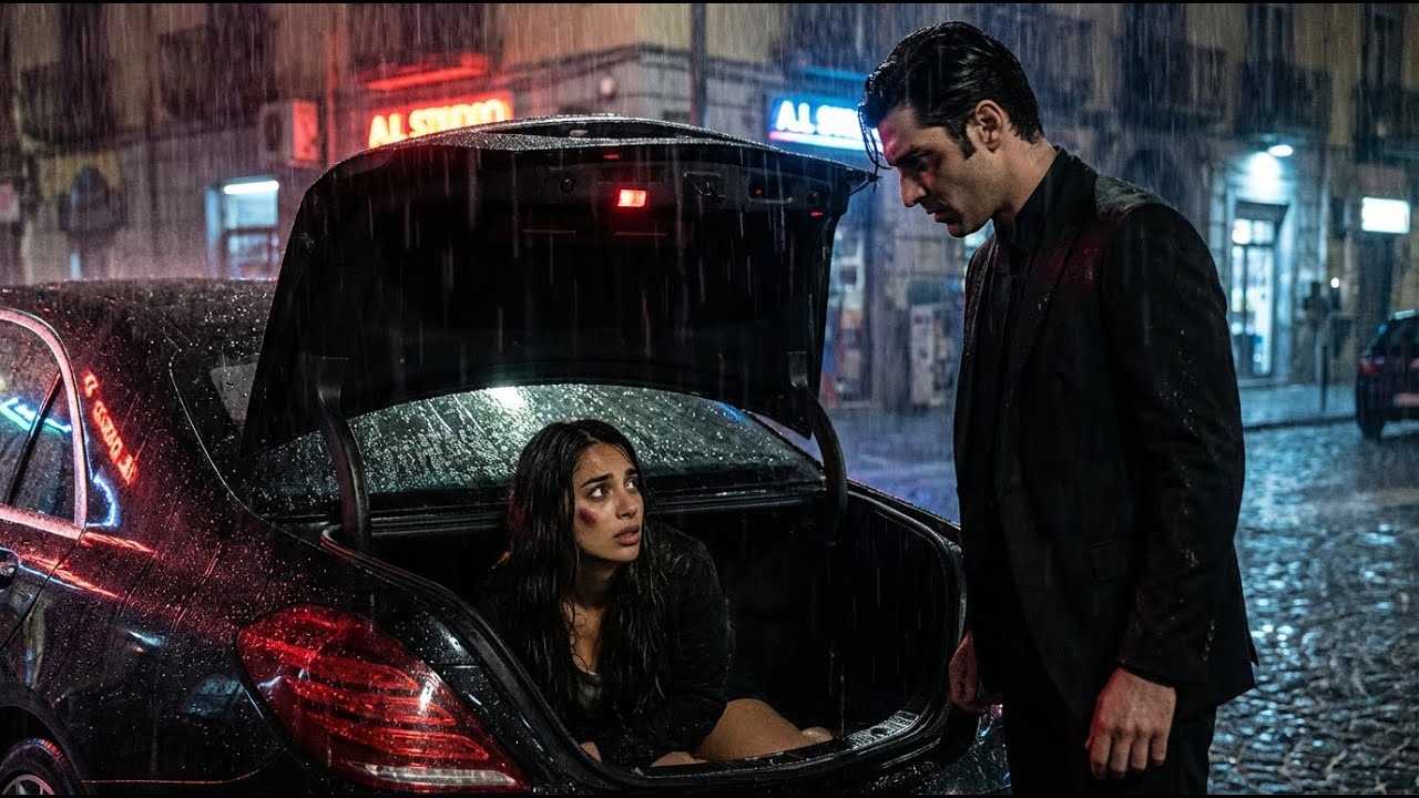 She Hid In The Italian Mafia Boss’s Car To Escape Her Abusive Ex—He Whispered, “You’re Mine Now”