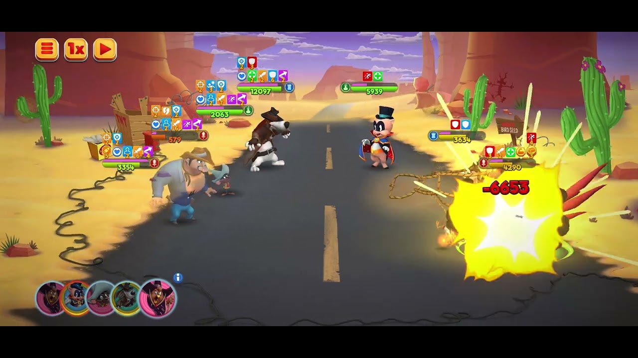 Awesome Outlaw battle (Looney Tunes World of Mayhem)