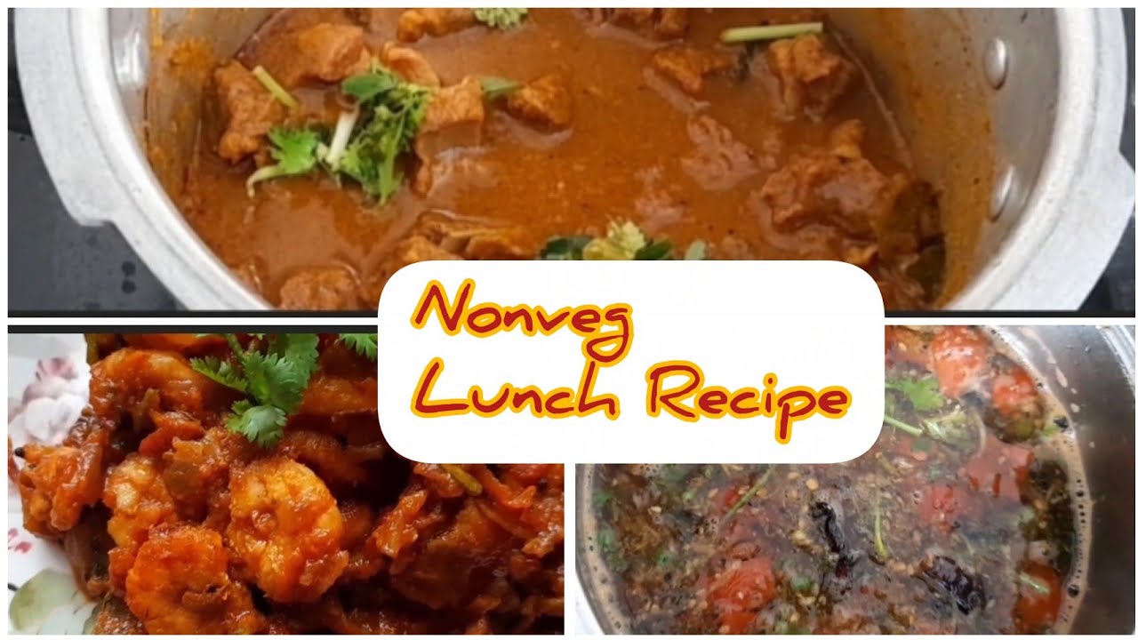 Non Veg Lunch Recipe 😋/Lunch Menu 