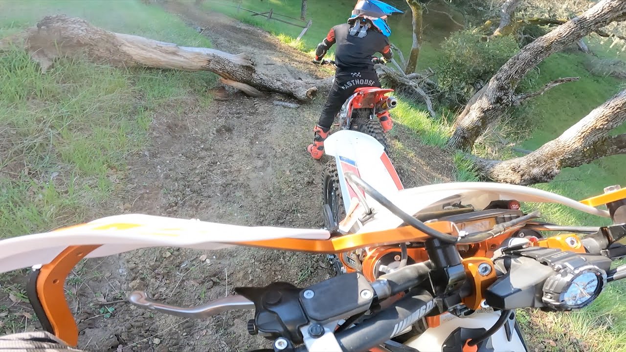 Unexpected Trouble on Dinosaur Loop🌲⚠️ | Father & Son Ride at Hollister Hills SVRA | OK Corral
