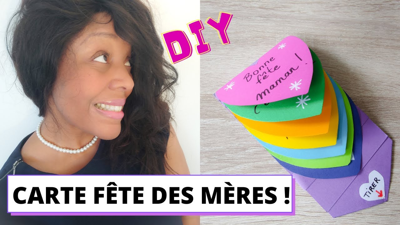 Carte Originale pour la Fete des Meres