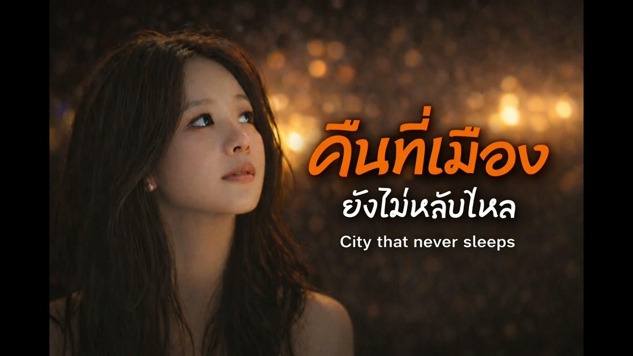 คืนที่เมืองยังไม่หลับไหล  | The City That Never Sleeps /เพลงเศร้าเล่าเรื่องอกหัก/เพลงAI