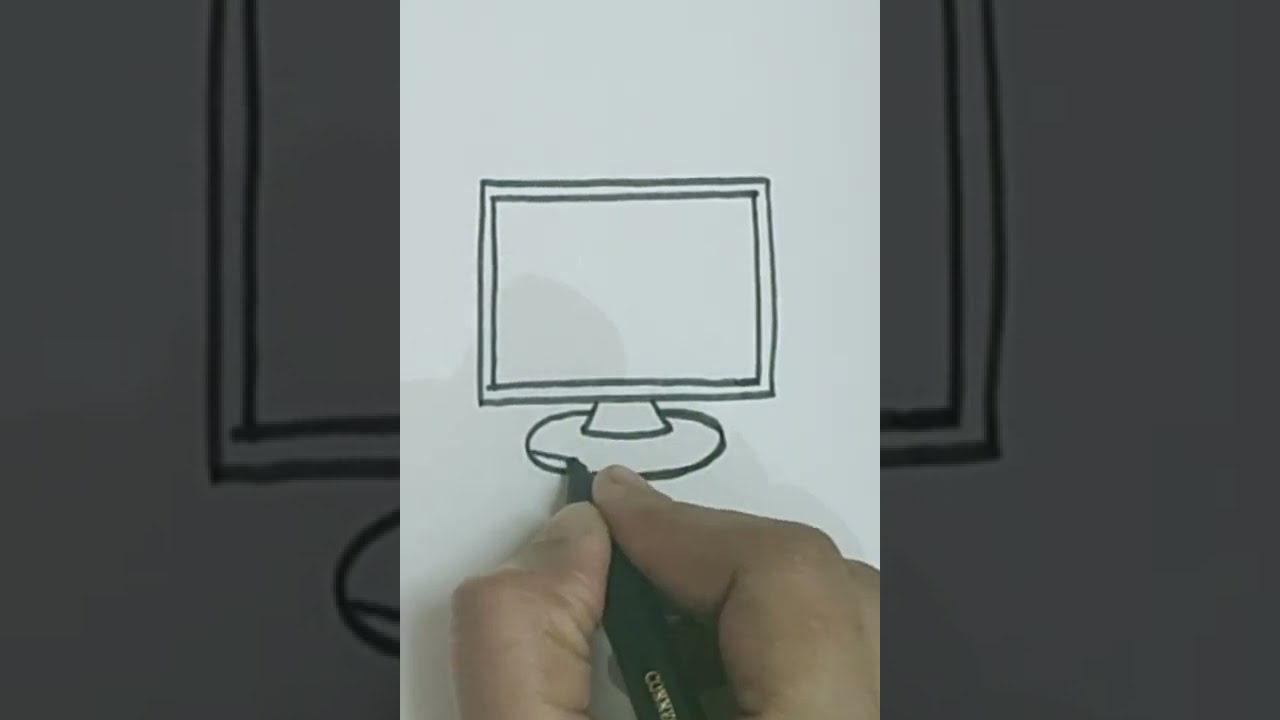 Television 📺 drawing.