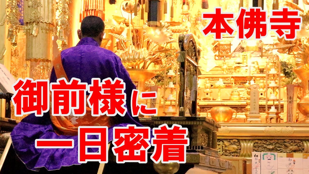 普段あまり見れない多忙な御前様の一日を追う（西身延本佛寺）