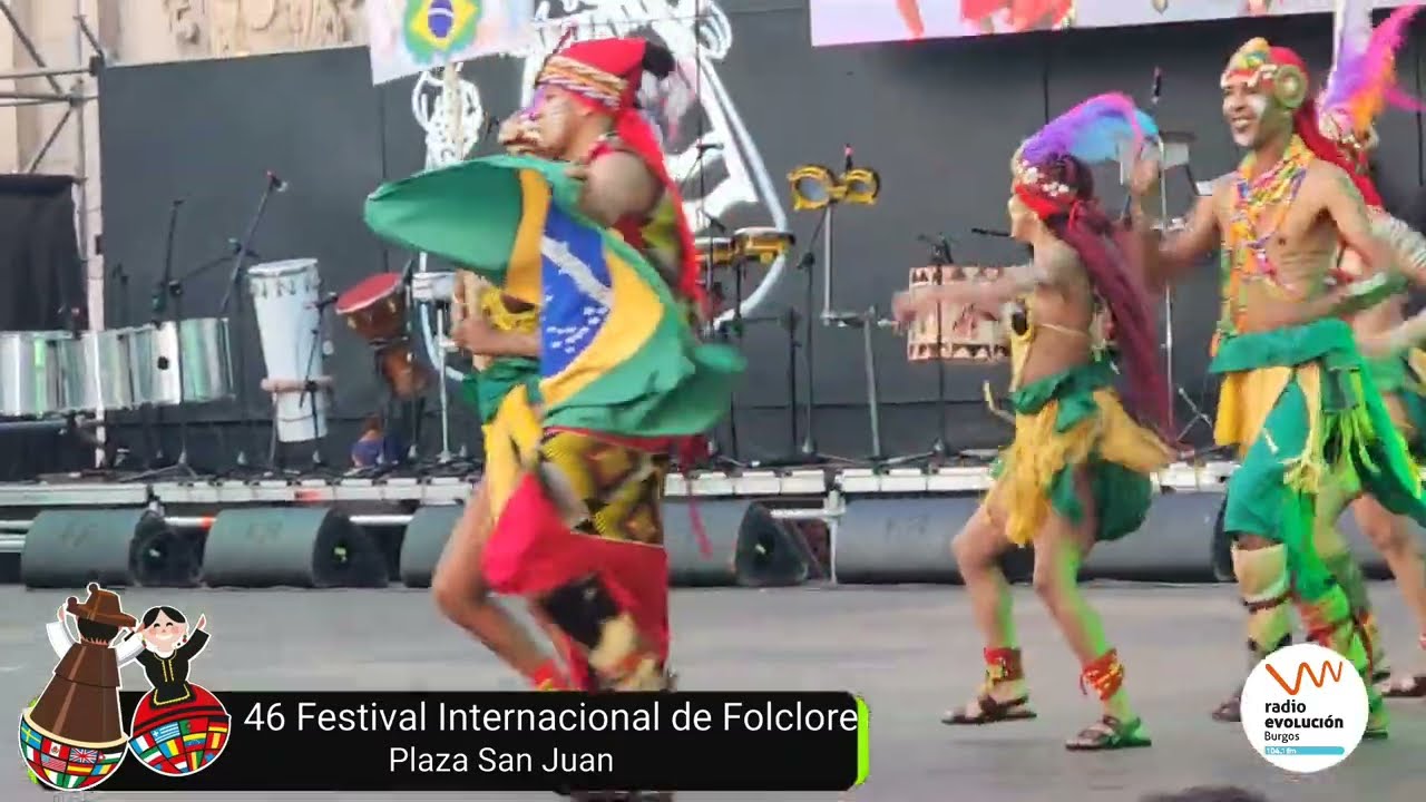 46º FESTIVAL INTERNACIONAL DE FOLCLORE CIUDAD DE BURGOS ,JORNADA INAUGURAL