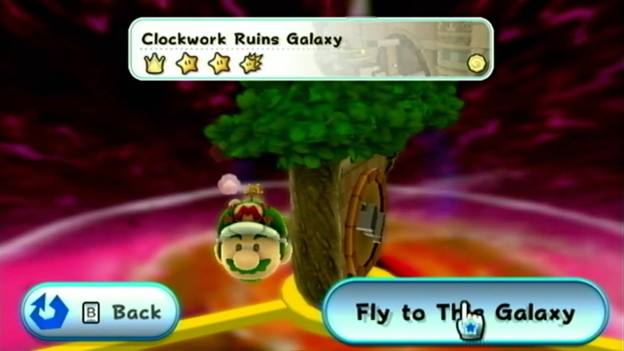 Clockwork Ruins Galaxy [SMG2: Cosmos Collapse]