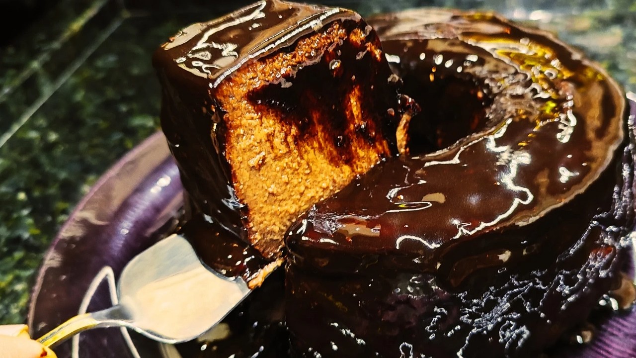 Receita de pudim de chocolate e cuca pão antiga alemã