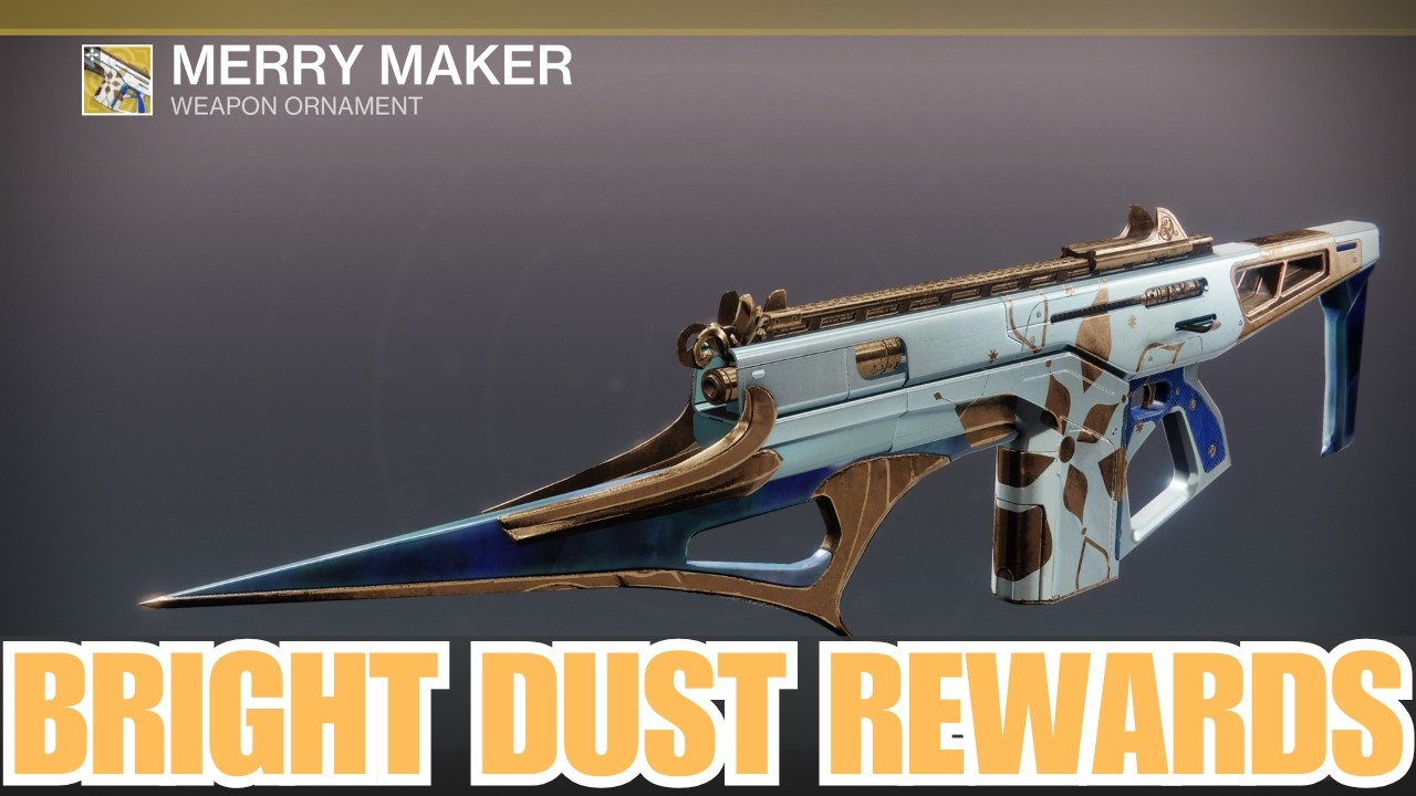 BRIGHT DUST REWARDS - Weekly rewards for Bright Dust in Eververse - The Edge of Fate Destiny 2
