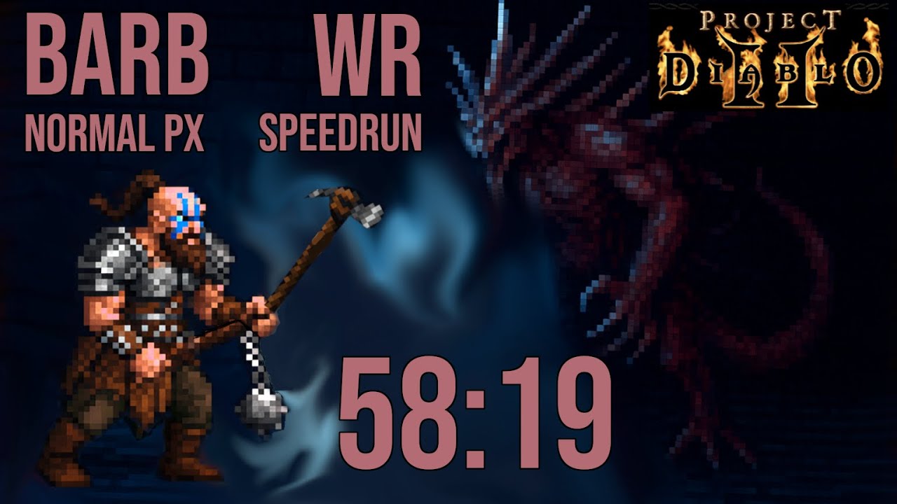 👹 Barbarian WORLD RECORD [PD2] 👹 Speedrun Normal PX 58:19 .. Swap Cast Frenzy?!