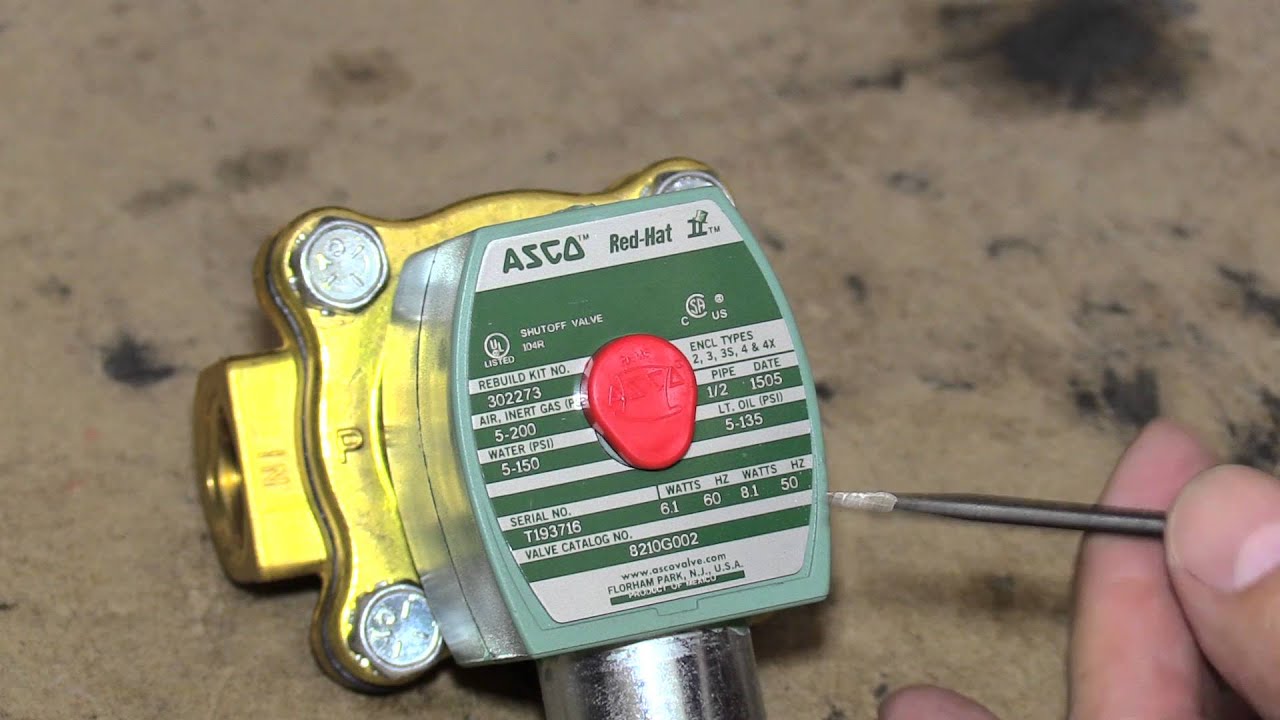 How To Identify an ASCO Solenoid Valve