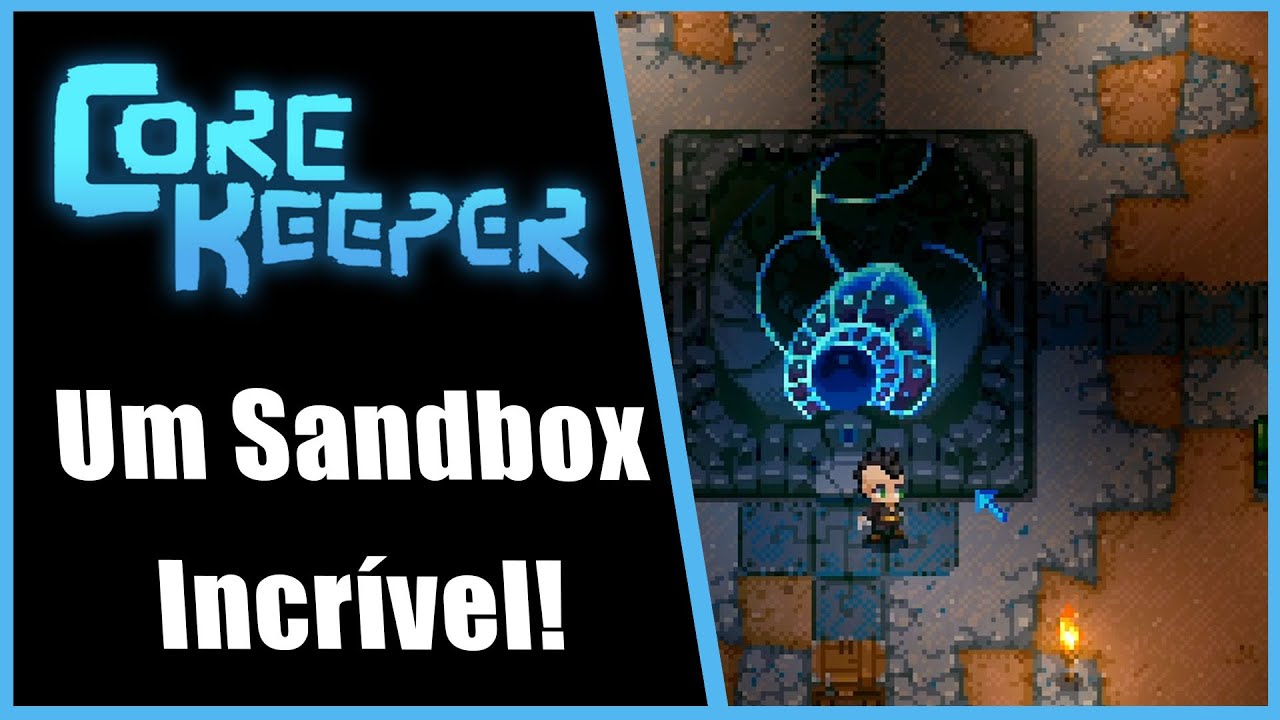 UMA NOVA AVENTURA SE INICIA? - Core Keeper -#1 PTBR