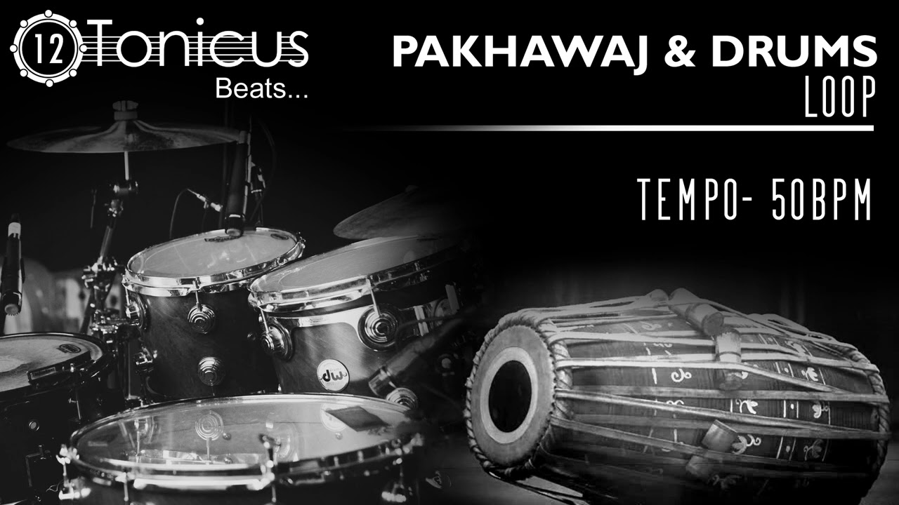 Pakhawaj & Drums Loop | 50 BPM | 12Tonicus Beats