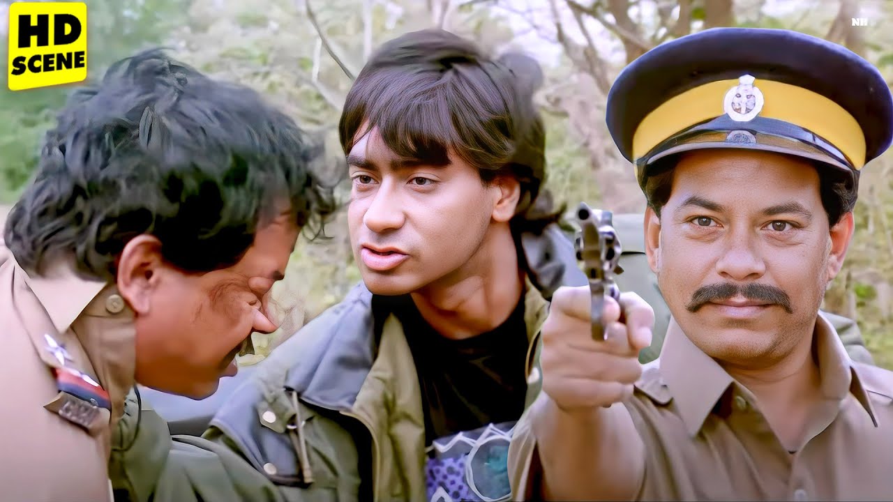 कीचड़ आदमी पर गिरे या आदमी कीचड़ पर... दाग तो आदमी पर ही लगता है | Ajay Devgan Action Climax Scene