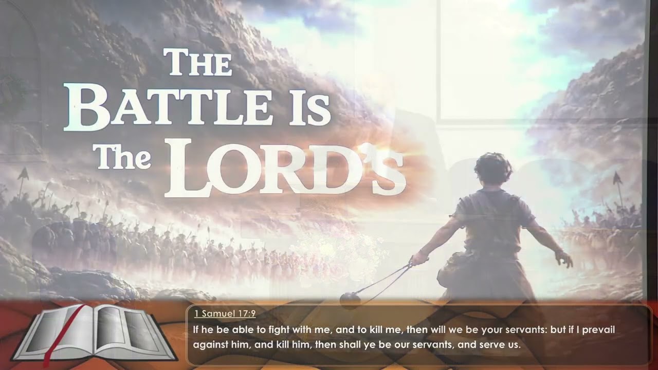 1 Samuel 17:45-49 | The Battle Is The Lord's  | Pastor Michael Weiss