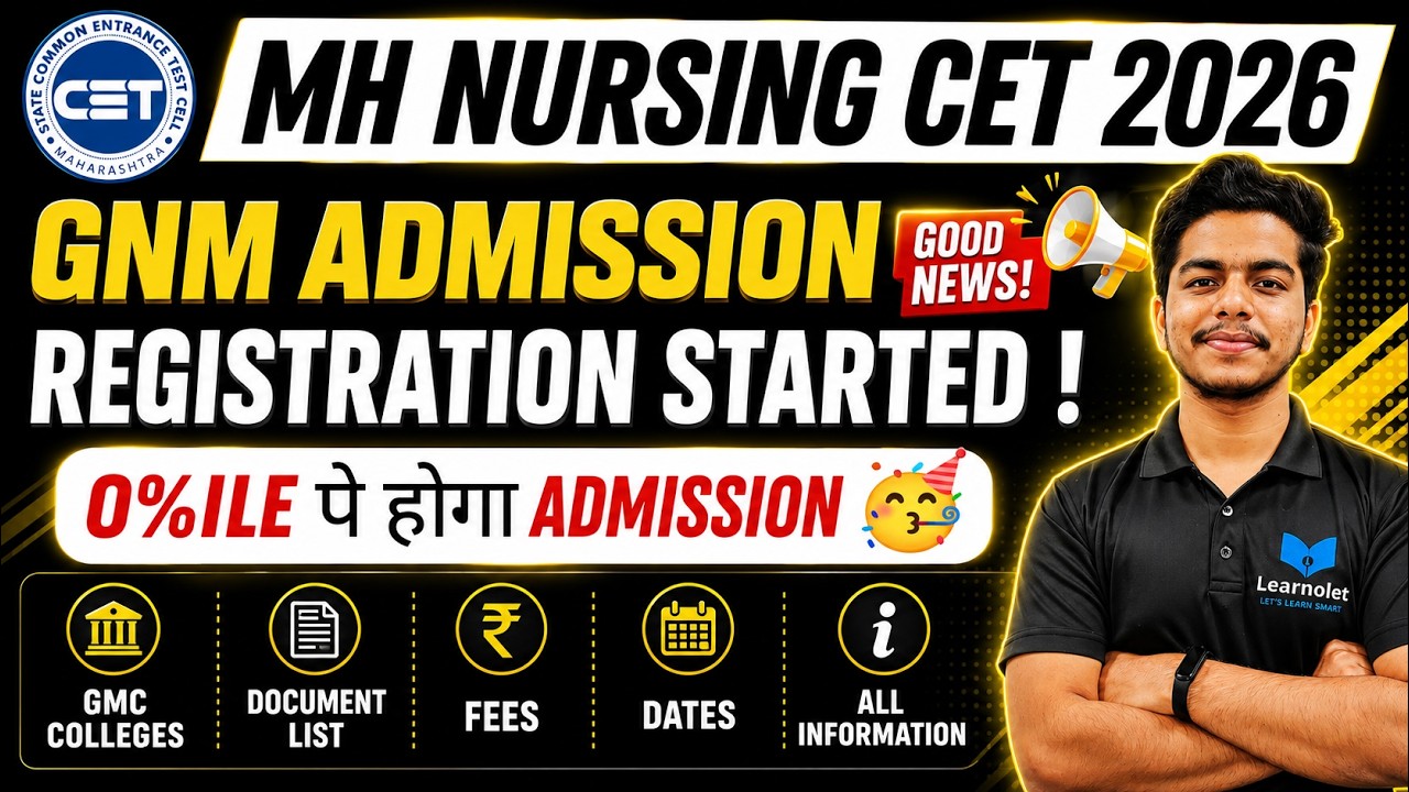 GNM Admission Registration Started 2026 | Fees, Documents, Dates & Complete Admission Process