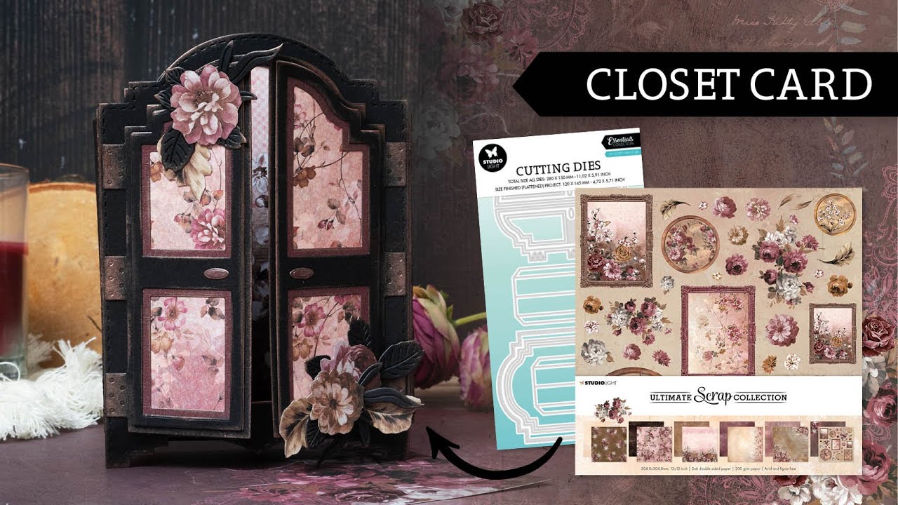 How to make a closet card with our new CLOSET die set!