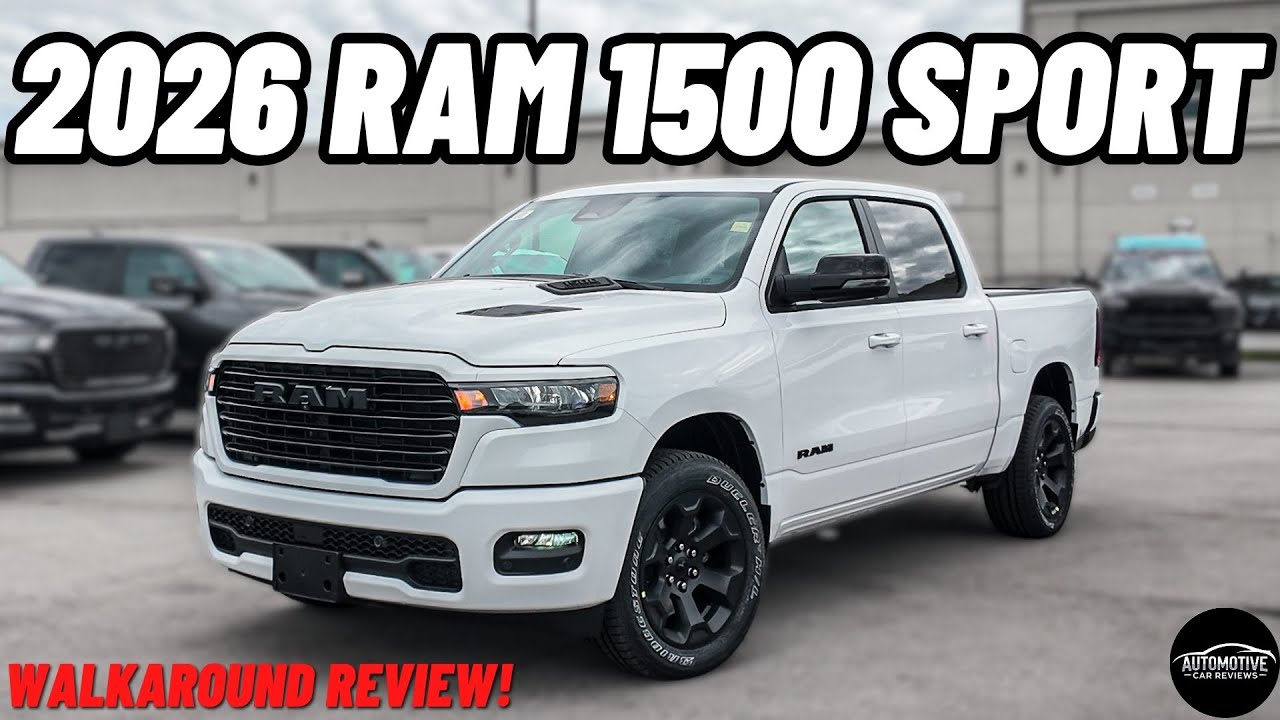 2026 RAM 1500 SPORT! | *Full Walkaround Review* | The BEST Model To Buy?!