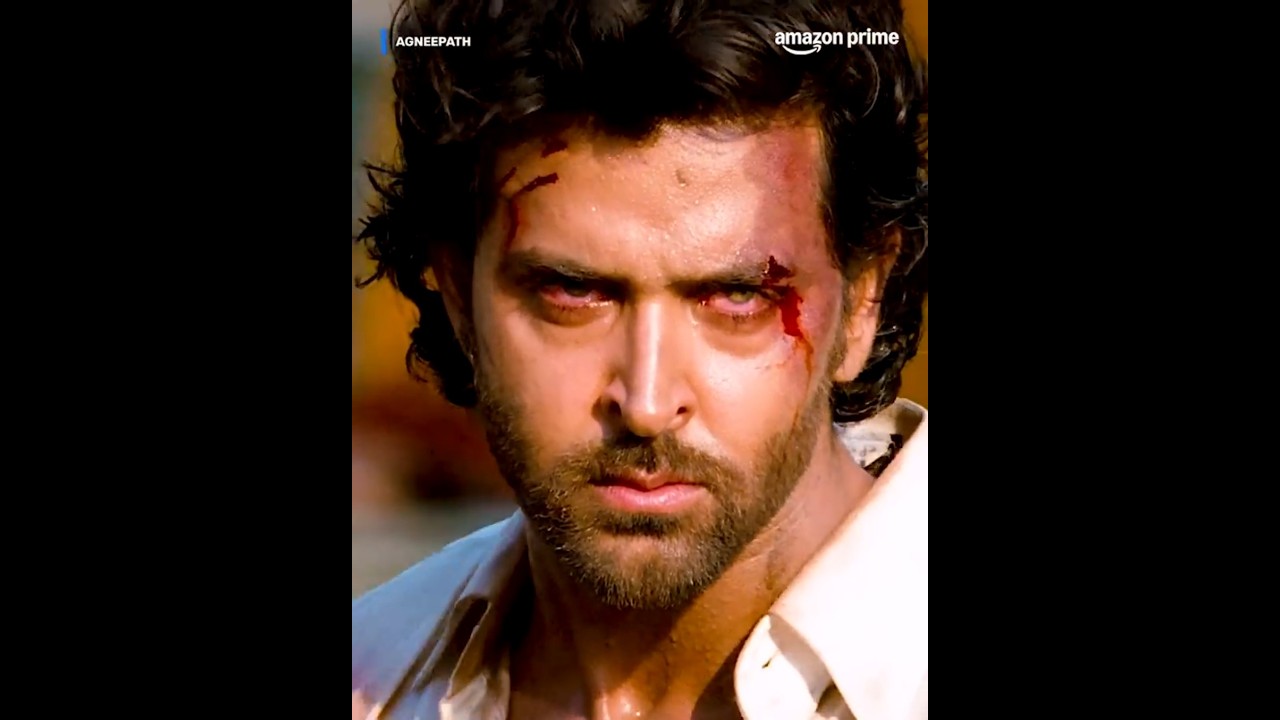 The ICONIC Fight Between Hrithik Roshan and Rishi Kapoor 🔥 | Agneepath | #primevideoindia #movie