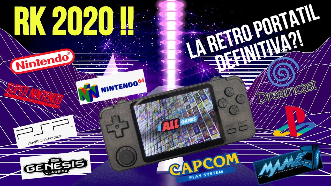 RK2020- REVIEW- CONSOLA RETRO PORTATIL MULTIPLATAFORMA
