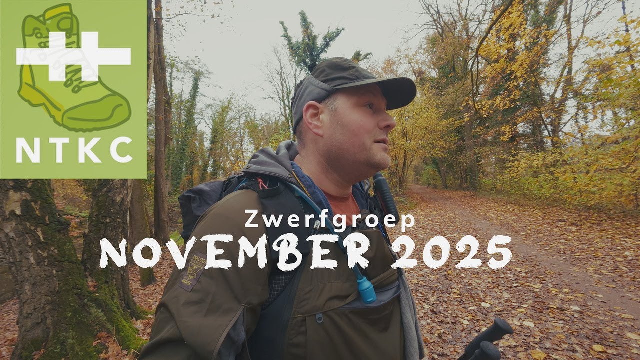 Hiking de NTKC Zwerfgroep tocht van November 2025, in Winterswijk
