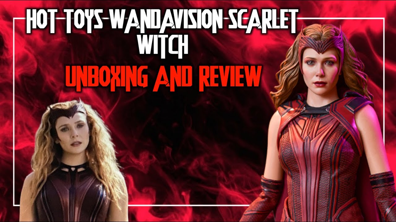Hot Toys WandaVision Scarlet Witch 1/6 Scale Figure | Unboxing And Review